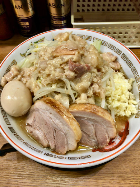 「らーめん小+味玉」@豚山 荻窪店の写真