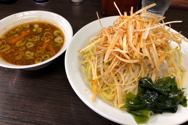 「ネギつけ麺950円」@ラーメンはやとの写真