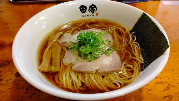 「中華そば８５０円」@中華そば 田家 本店の写真