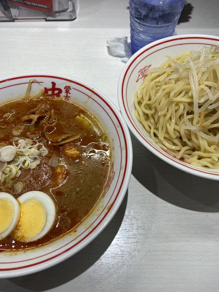 「冷やし五目蒙古タンメン（大盛）」@蒙古タンメン中本 橋本店の写真