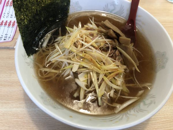 「ネギラーメン　¥770」@らーめん でんの写真