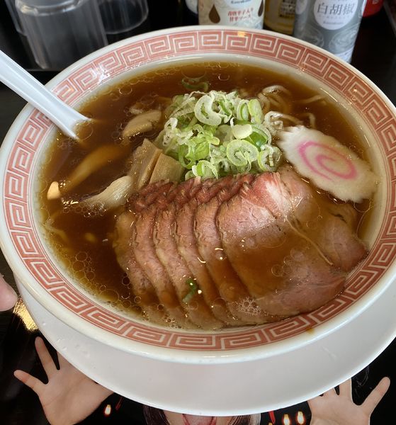「ローストビーフ入りらーめん」@幸楽苑 富士吉田店の写真