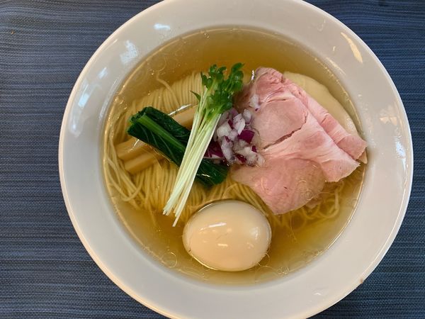 「特製白中華」@中華そば 心の写真