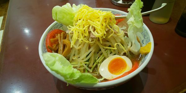 「冷やし中華」@麺工房 男爵 市川本店の写真