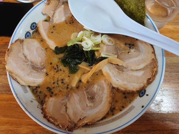 「チャーシュー味噌大盛」@チャーシュー力 V3 三芳店の写真