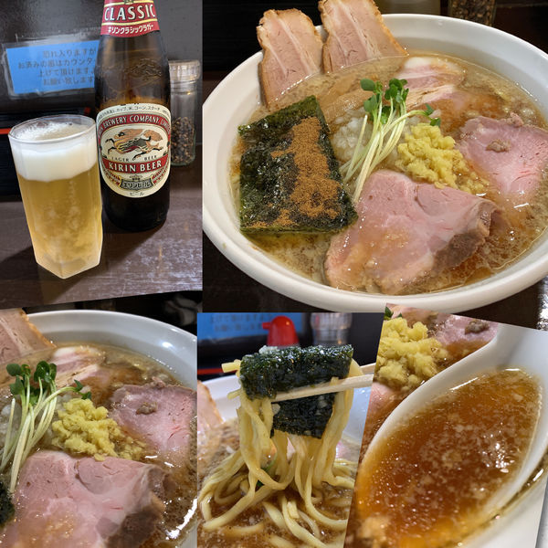 「背脂チャーシュー　980円」@中華そば 弥栄の写真