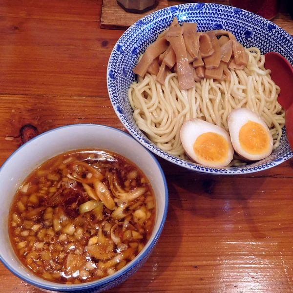 「つけめん 醤油味 大盛（750円）」@弘富の写真