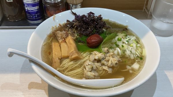 「【限定】貝出汁冷やしラーメン」@Soy Sauce Ramen Janya 醤屋の写真