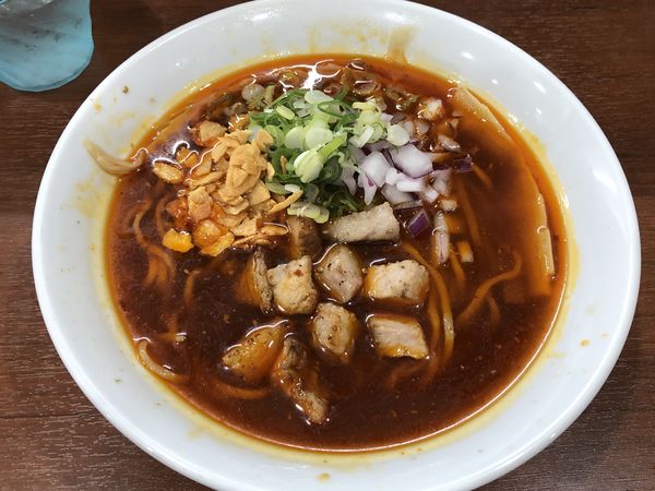 「辛酸ラーメン　￥８５０」@麺処うきとみの写真