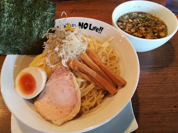 「【限定】富山ブラック風つけ麺」@おおぼし 安曇野店の写真