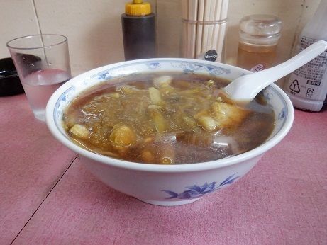 「カレーそば」@中華料理 萬福の写真