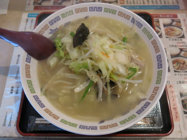 「タンメン：700円」@謝謝ラーメンの写真