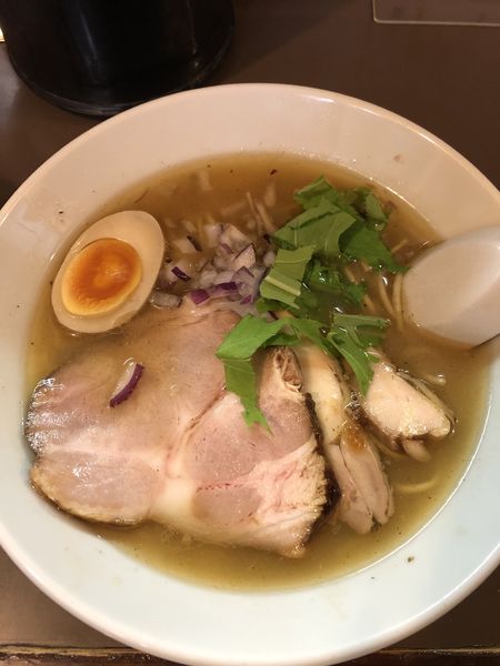 「こく塩830円」@鶏こく中華 すず喜の写真