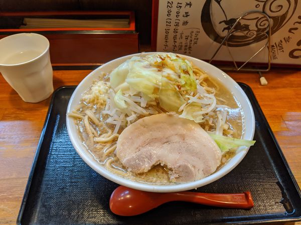 「G系ラーメン 大盛り 920円」@煮干し中華そば つけ麺 海猫の写真