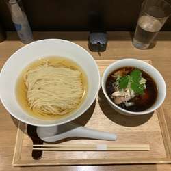 昆布水つけ麺　醤油