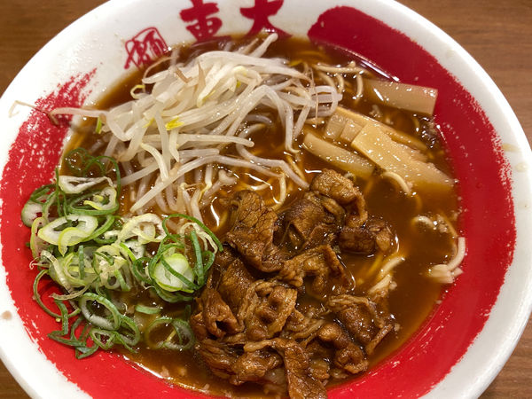 「徳島ラーメン」@ラーメン東大 沖浜店の写真