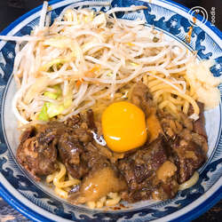 牛すじぶっかけ