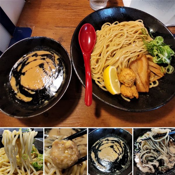 「濃厚鶏つけめん(限定)　900円」@江戸前煮干し中華そば きみはん 総本店の写真