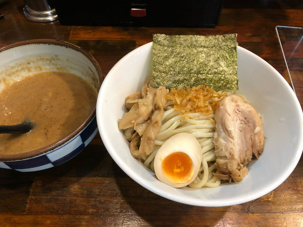 「濃魚つけ麺　醤油」@オリオン食堂の写真