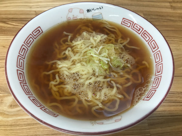 「サービスラーメン 小　350円」@くどうラーメンの写真