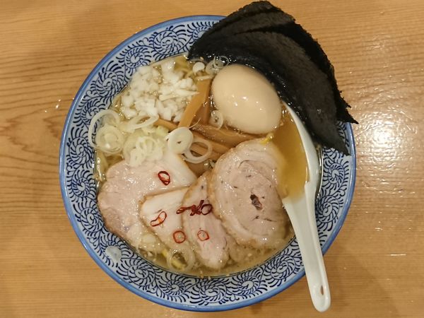 「特製塩そば」@中華そば 笑歩の写真