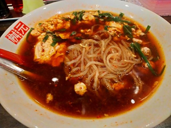 「中辛 (3辛) レギュラー ¥800」@辛麺屋桝元 前橋県庁南店の写真