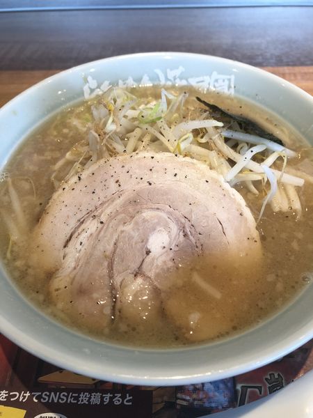 「【限定】嵐げんこつらあめんエピソード1〜背脂の覚醒〜」@らあめん花月嵐 茅ヶ崎西インター店の写真