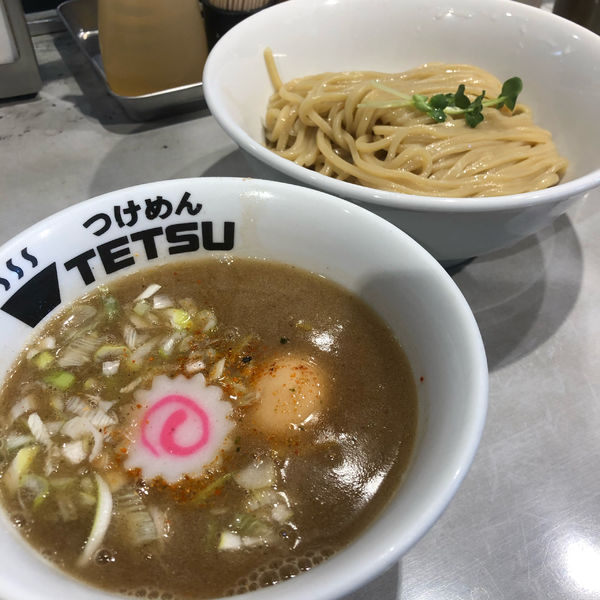 「味玉つけめん　鰹　並盛」@つけめん102 大宮店の写真