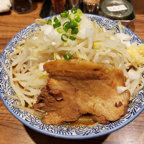 「サバ節カレーラーメン並盛り」@ラーメン燈郎の写真