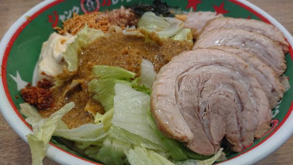 「冷やしまぜそば」@ジャンクガレッジ 川越小堤店の写真