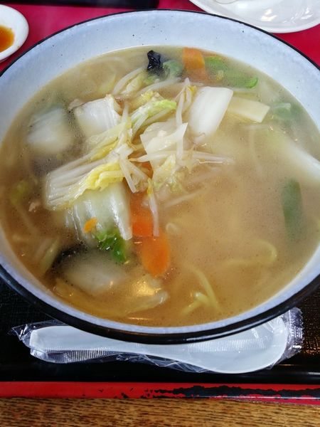 「タンメン」@手打ラーメン 珍来 テクノパーク桜店の写真