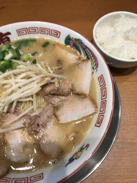「チャーシュー、めし小」@らーめん天天有 神田の写真
