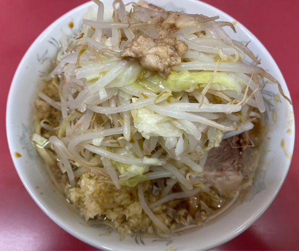 「小ラーメン ヤサイ ニンニク アブラ」@ラーメン二郎 小岩店の写真