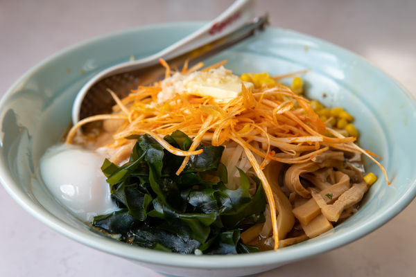 「みそネギデラックスラーメン」@くるまやラーメン 大原店の写真