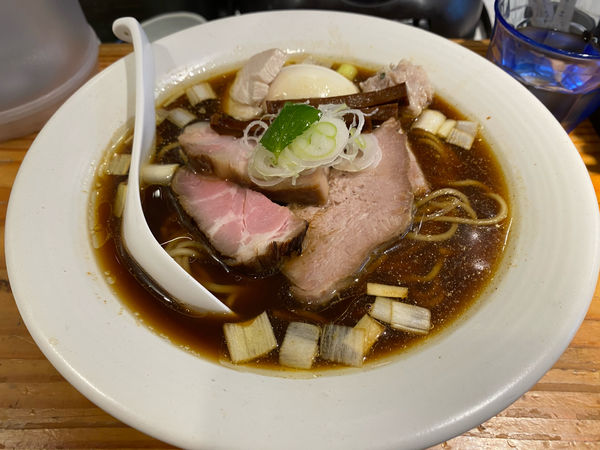 「特製醤油そば」@麺処 篠はらの写真