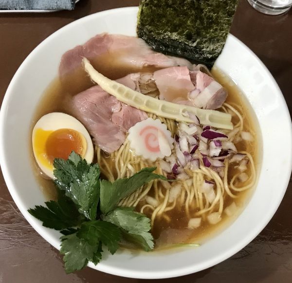 「淡麗中華(醤油)」@中華そば うお青の写真