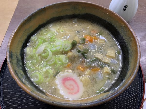 「けの汁ラーメン」@お食事処おさないの写真