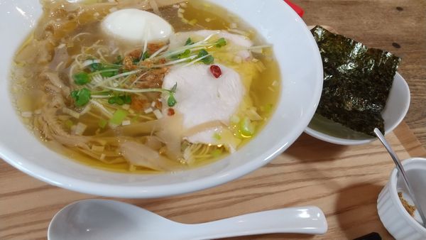 「とりジンジャー＋味玉」@とりジンジャーの写真