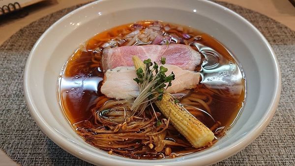 「冷やしえびそば」@えびそば 緋彩の写真