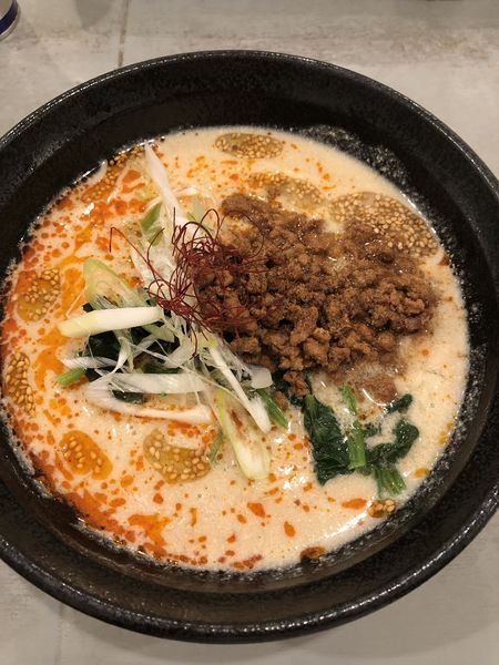 「濃厚鶏白湯担々麺780円」@三陽楼の写真