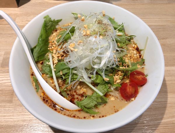 「冷やし担担麺」@中華ソバ ビリケンの写真