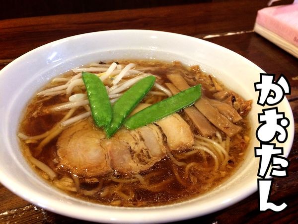 「ラーメン￥770」@かおたんラーメンえんとつ屋 南青山店の写真