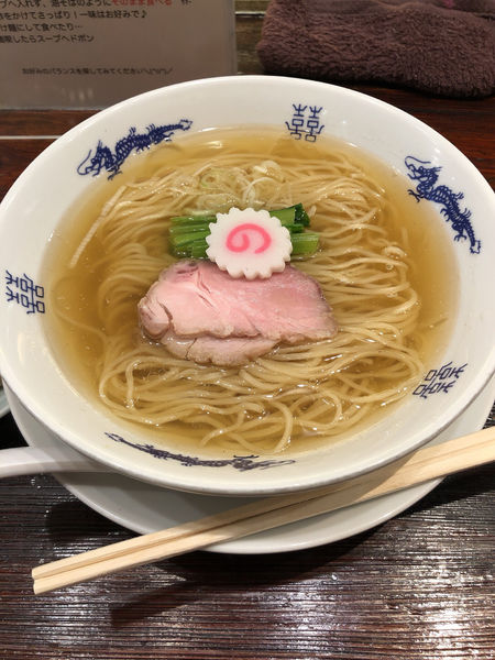 「ワンタン麺」@中華蕎麦にし乃の写真