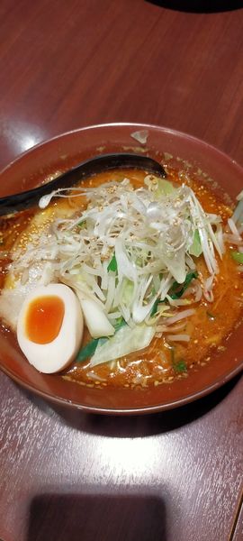 「辛味噌カレーラーメン」@しゅういち 恵比寿店の写真