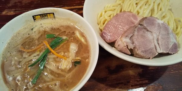 「濃菜つけ麺」@濃菜麺 井の庄の写真