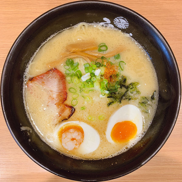 「とろり白湯塩玉らーめん」@ひるがおの写真