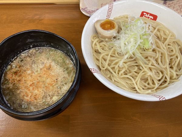 「つけ麺・大盛り（１０２０円）」@らーめん 弥七の写真