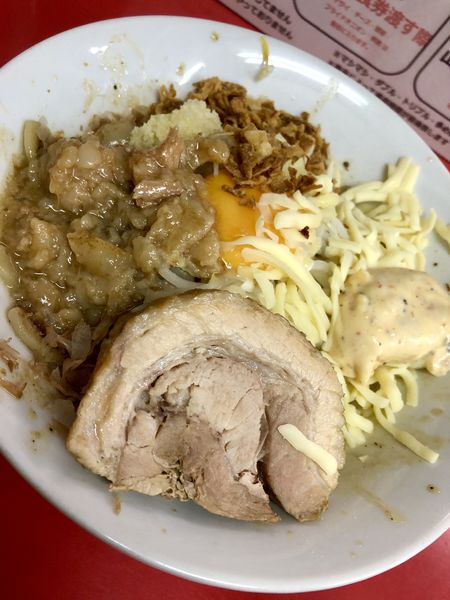 「まぜそば」@ラーメン一心の写真