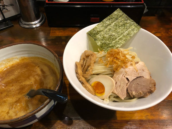 「濃魚つけ麺　辛うま」@オリオン食堂の写真