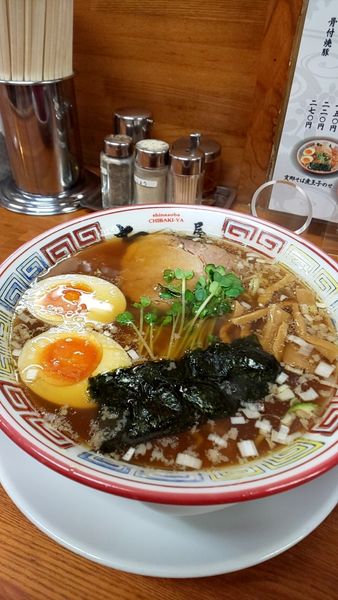 「支那そば➕煮玉子」@ちばき屋 葛西店の写真